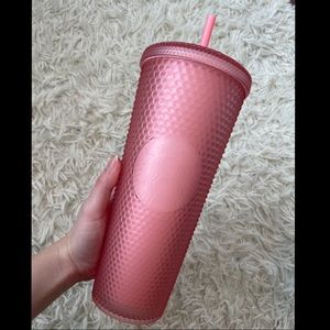 Starbucks 2022 NWT Pink Lemonade Studded Venti Tumbler 24oz